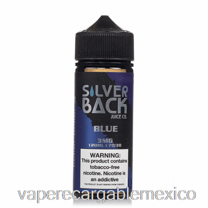 Vape Recargable Azul - Silverback Juice Co. - 120ml 6mg